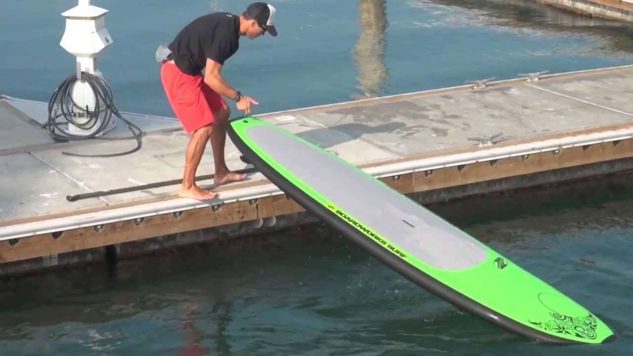 How To launch and land your SUP with Mike T