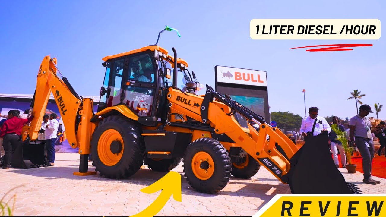 2026 New Bull Backhoe Loader Review | Price | Mileage | EMI | Down-payment | New Cabin