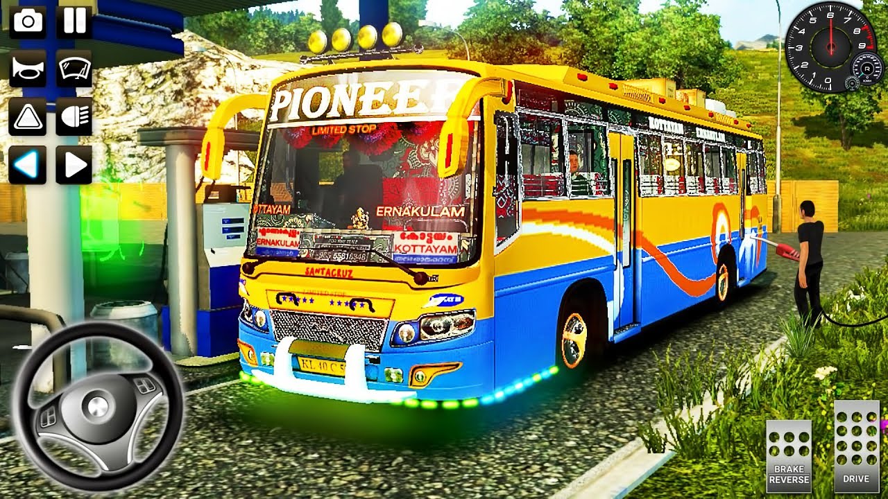 Bus Indonesia Driving Simulator - New GamePlay #2