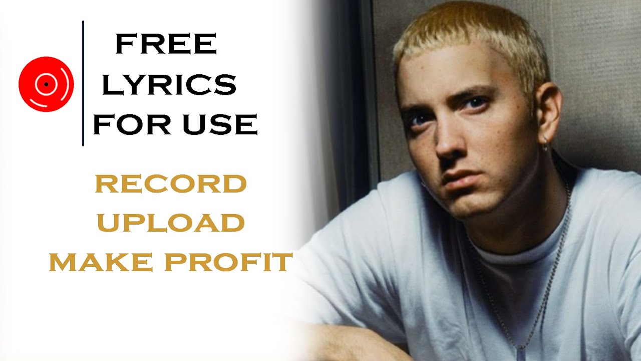 [FREE FOR PROFIT] [FREE LYRICS] Rap Like Eminem - FREE TO USE - RAP LYRICS FREE- FREE UNUSED RAP -