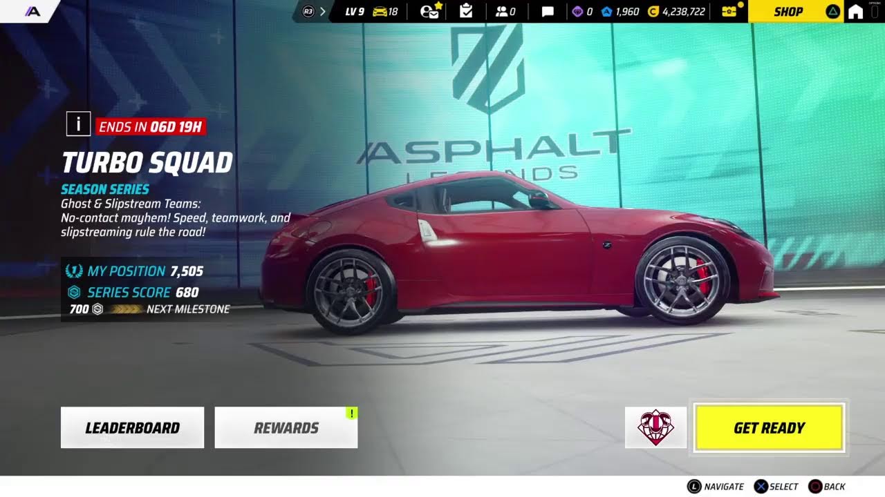 Asphalt legends thruster session 2