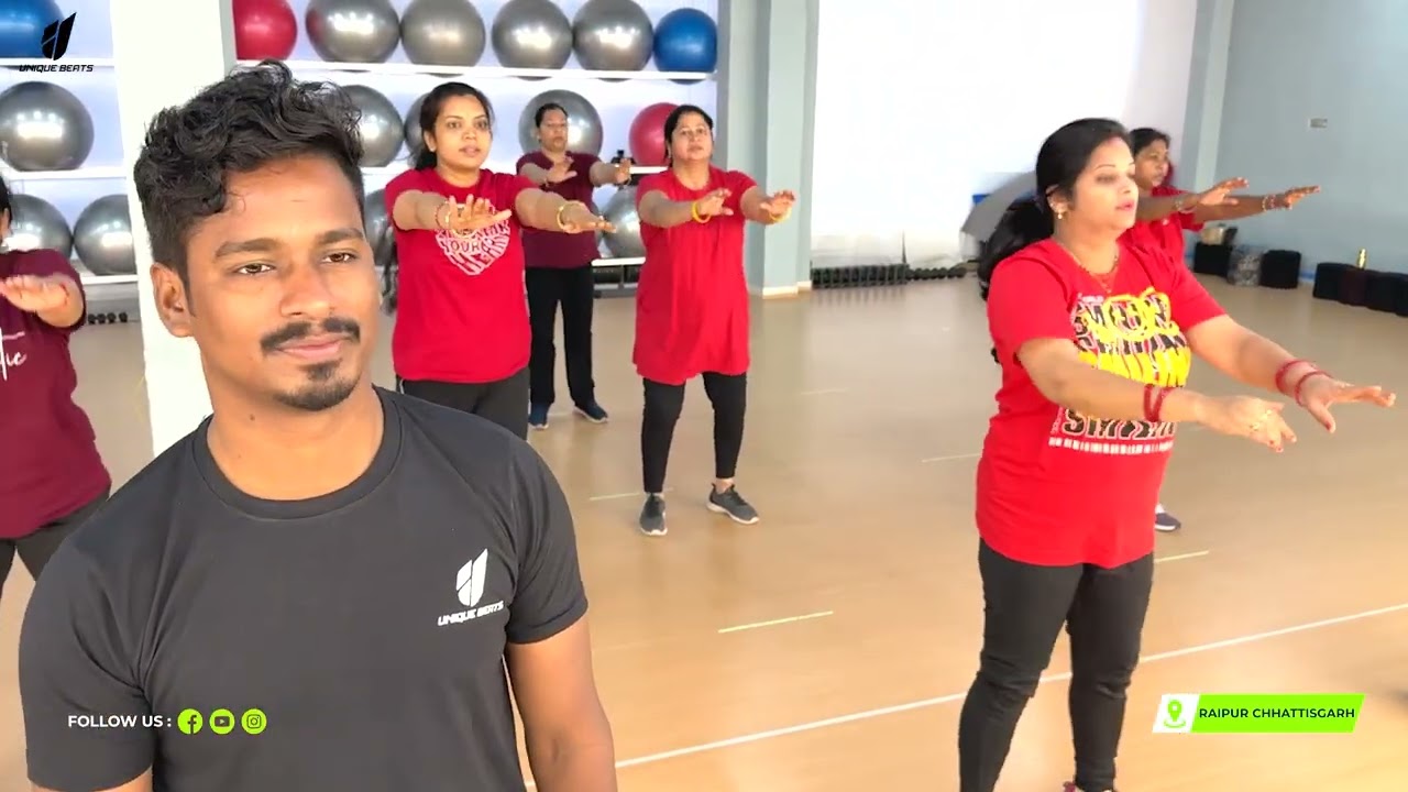 Morning Routine to Lose Belly Fat | Zumba Fitness With Unique Beats | Vivek Sir