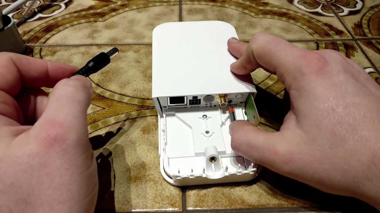 Mikrotik LoRa 8 Kit Konfiguration und TTN anmeldung