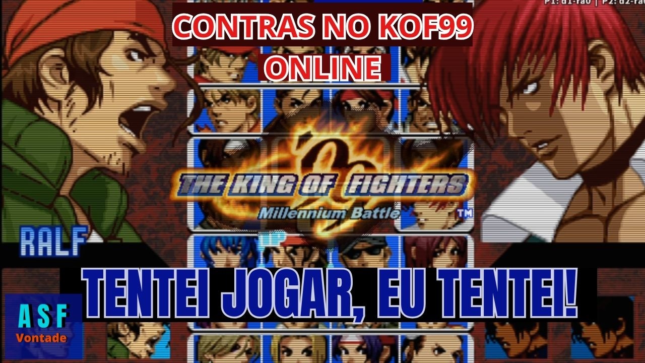 TENTEI JOGAR KOF99 ONLINE! #kof99