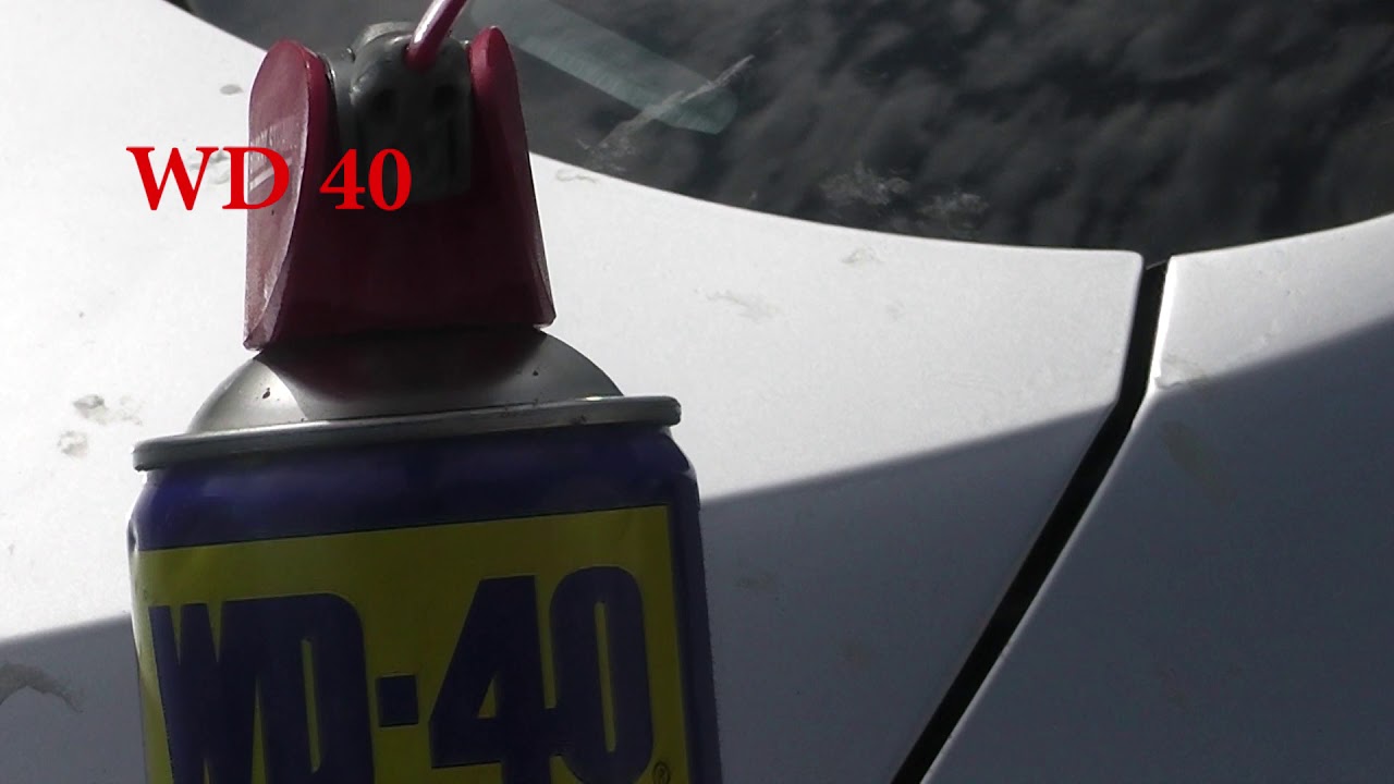 Fjerne harpiks fra bil