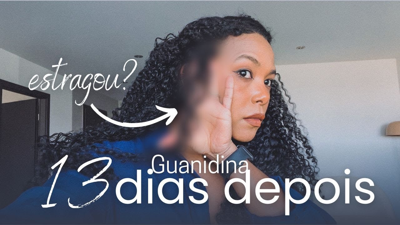 😮Teste de mecha com guanidina - 13 dias depois