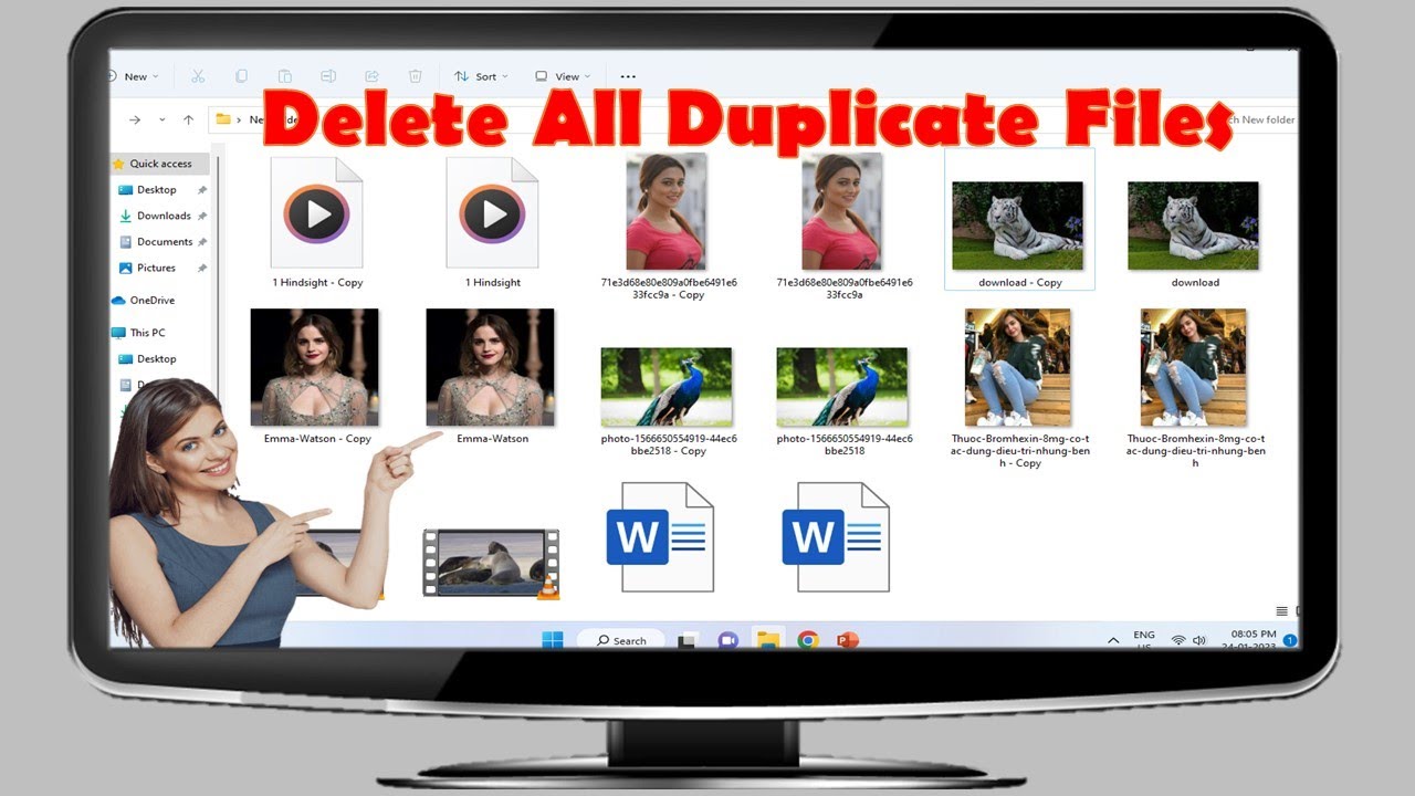 Как удалить все дубликаты файлов, фотографий, видео и аудио в Windows 11/10