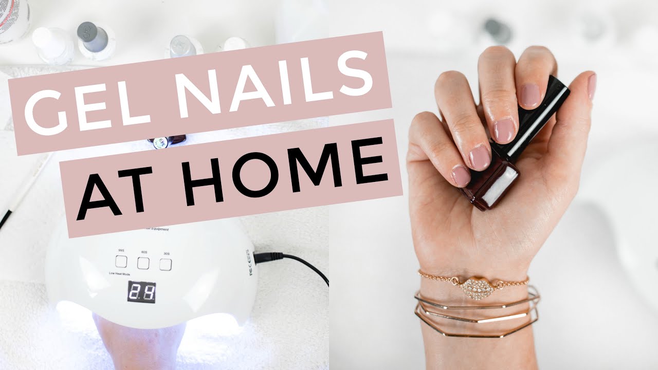 How to do Gel Nails at Home with LED Light