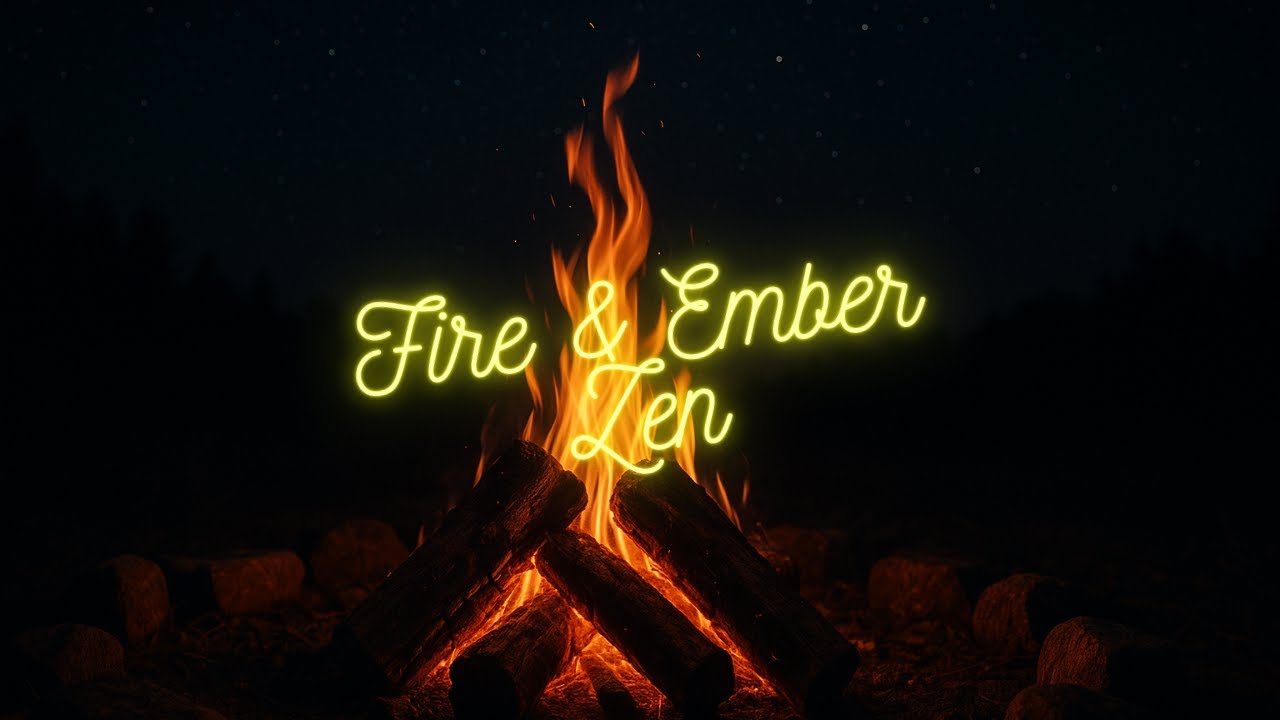 Fire & Ember Zen – Relaxing Campfire Ambience & Warm Ambient Chill