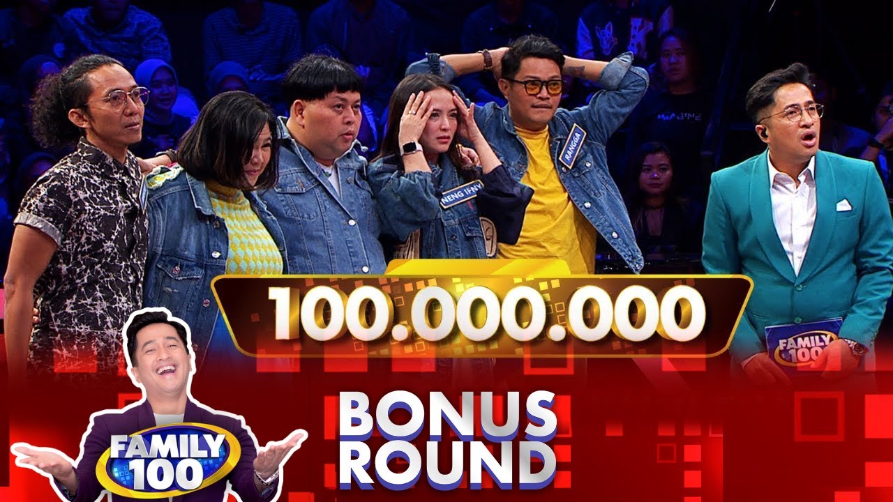 MERINDING! 100 JUTA Berhasil Dibawa Pulang Tim Papham & Mimin Eva - Family 100