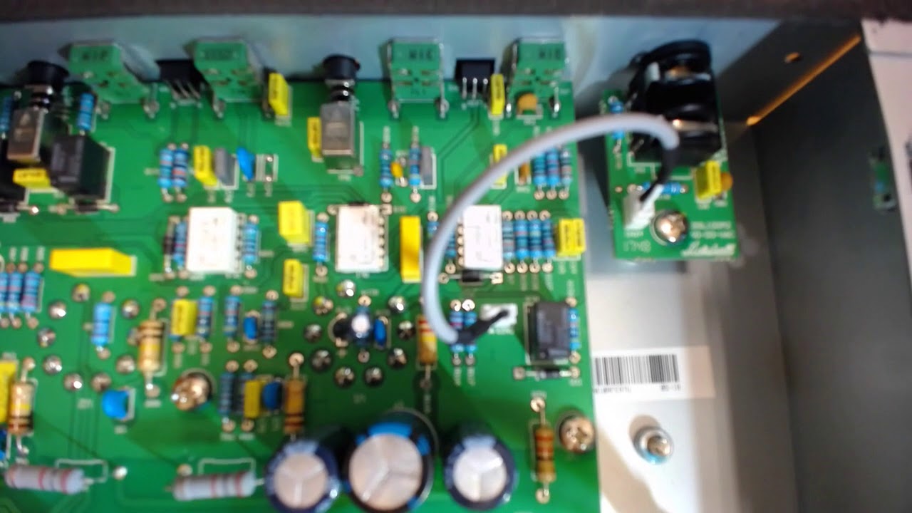 Inside the Marshall DSL 40CR - Chassi Pull