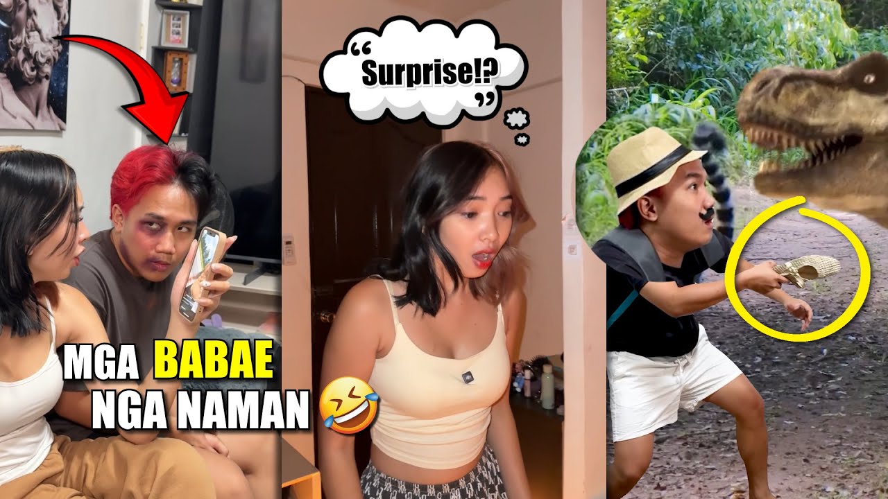 PINOY FUNNY VIDEOS Part 2😂 Mga babae talaga! (TRIOT BROS)