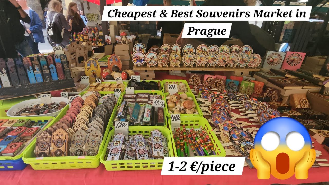Cheapest Souvenirs Market In Prague | It's called Havel Market Since 1232 #prague #czechrepublic