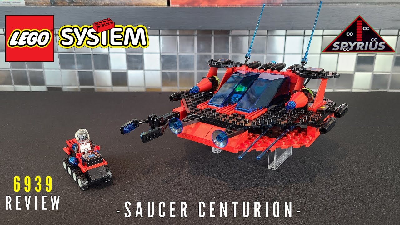LEGO Spyrius Saucer Centurion 6939 Review! One of the Very Best Space Sets Ever?