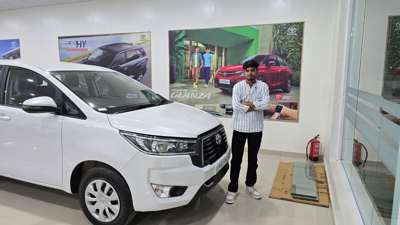 Comfort king new Toyota innova crystal 2025 updated model 2.4GX @bikencars07 @ToyotainIndia 