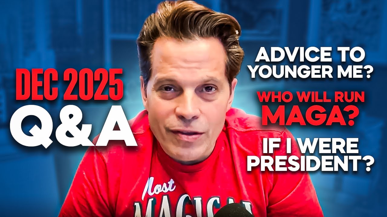 December 2025 Q&A: Future of MAGA, Advice To My Younger Self, Favorite Book, and more