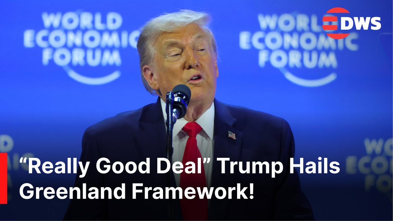HISTORIC REMARKS: Trump Signals Breakthrough on Greenland After Davos Talks With NATO Allies | AC1Z