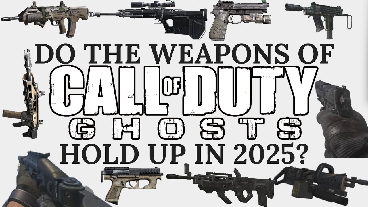 Будет ли оружие Call of Duty: Ghosts актуальным в 2025 году?