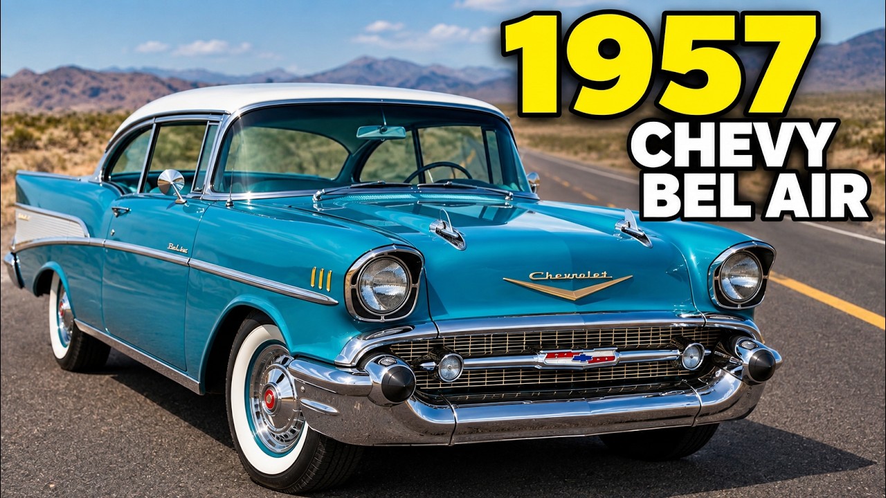 Chevy Bel Air 1957 года мог выглядеть совсем иначе