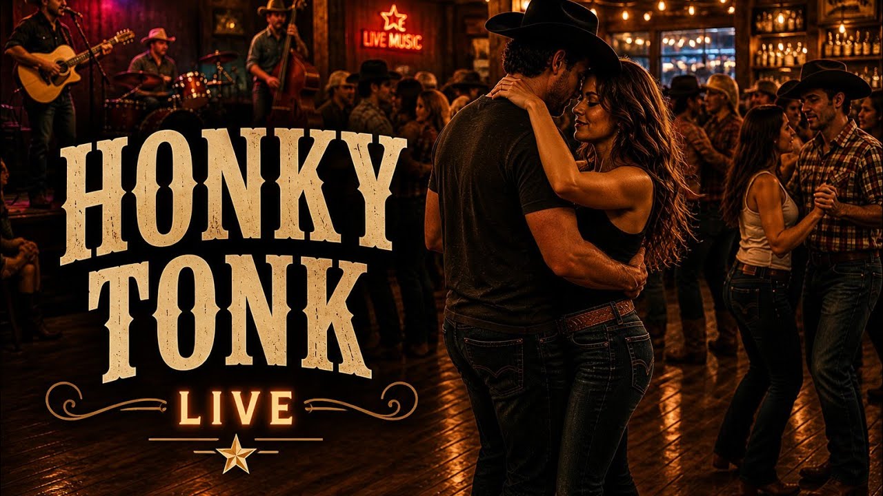 Honky Tonk LIVE 🤠 | Country Dance, Boots & Bar Vibes