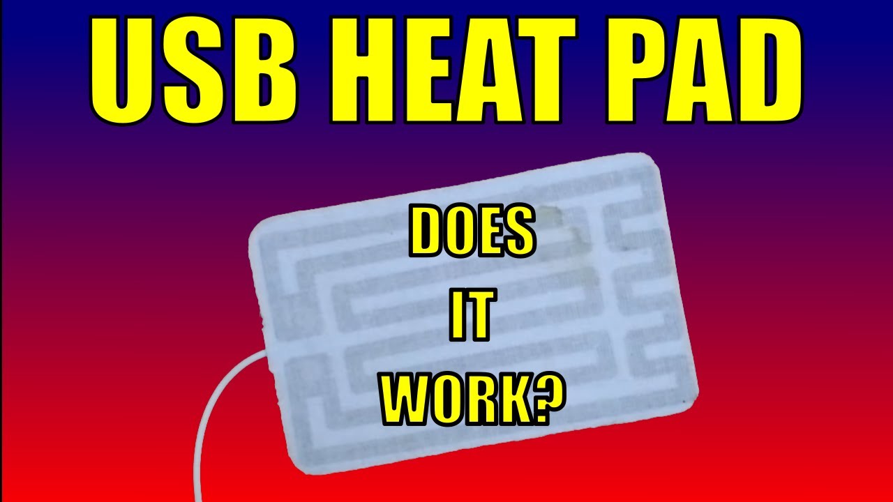 A USB Heat Pad - Tested and Evaluated