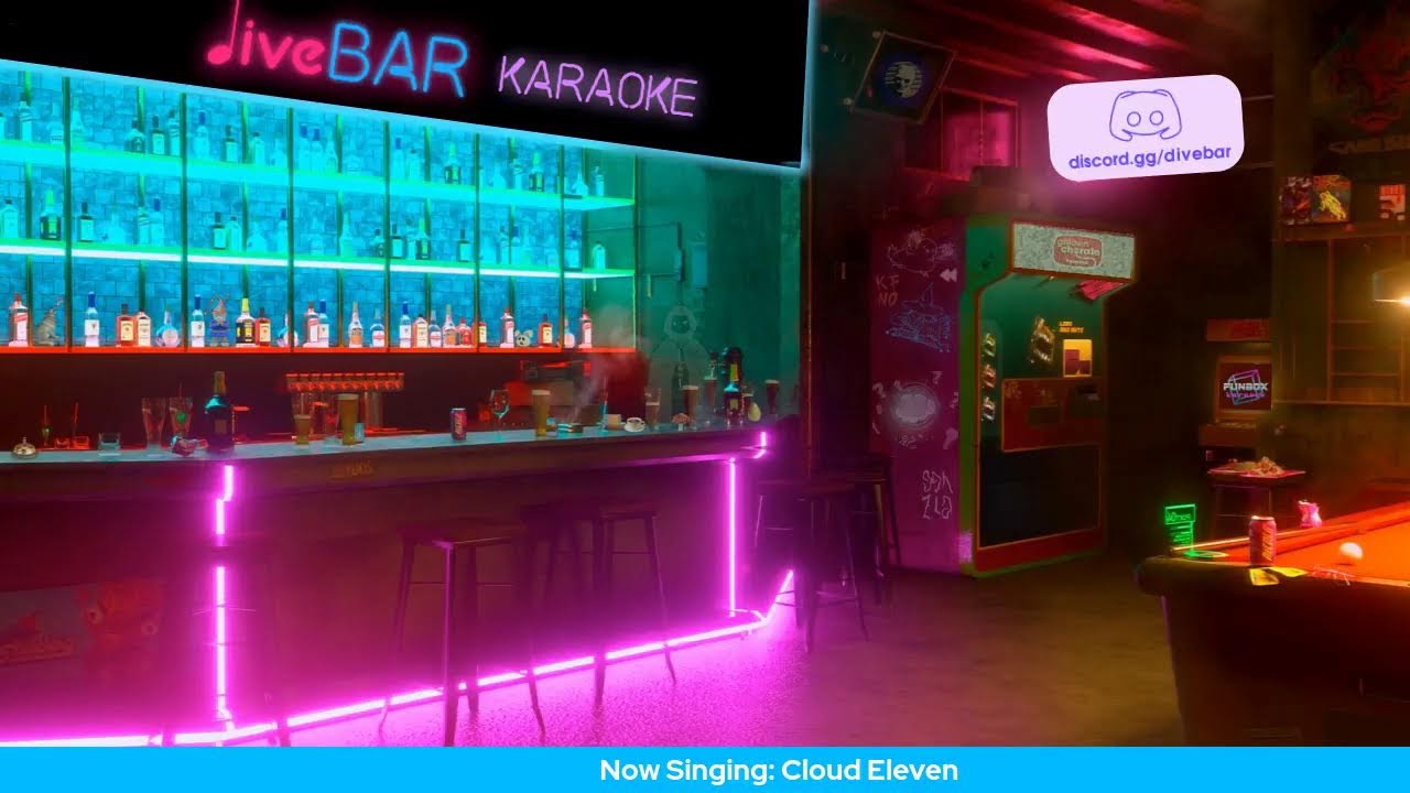 Online Karaoke on a Wednesday with diveBar Karaoke