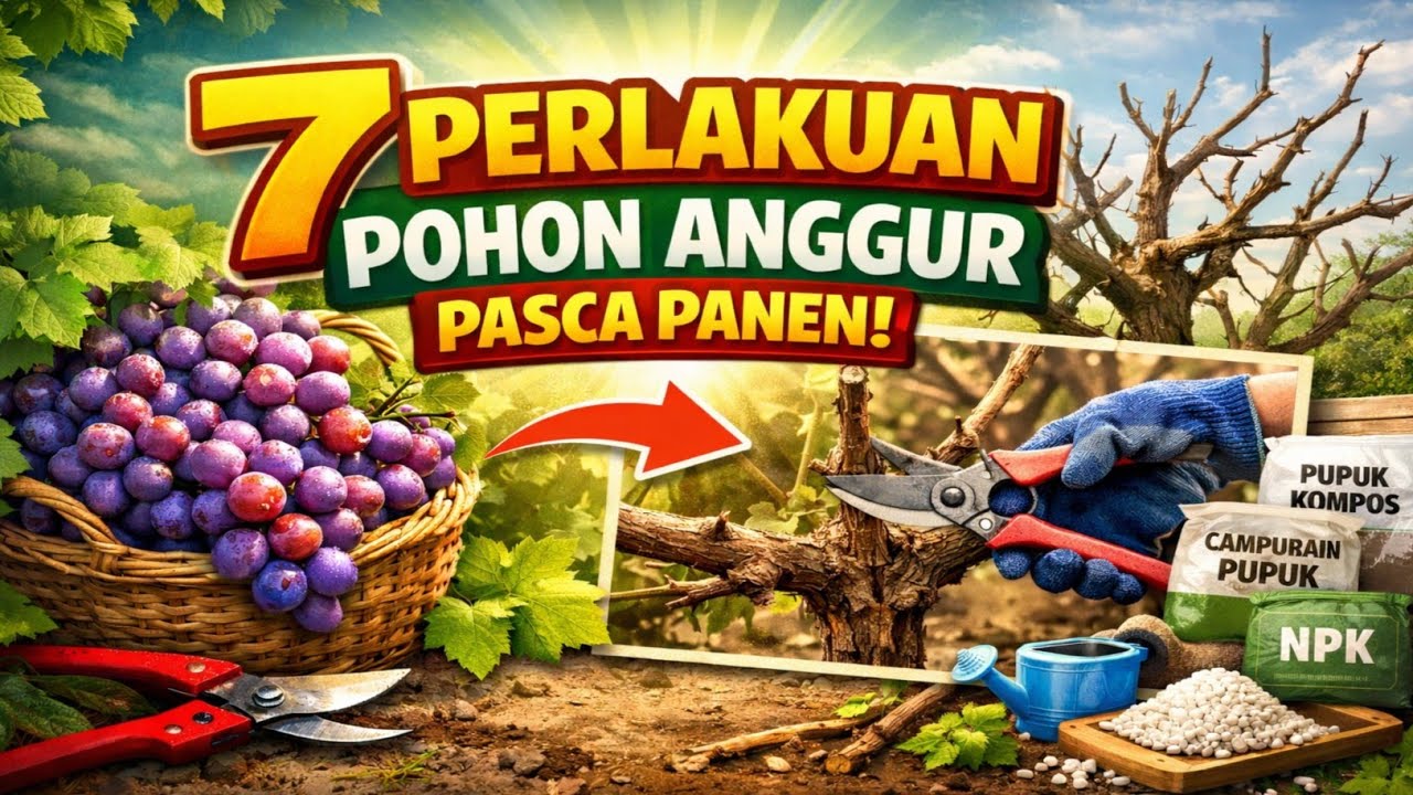 7 Perlakuan Pasca Panen Anggur Import yang Sering Diabaikan, Padahal Penting Banget!