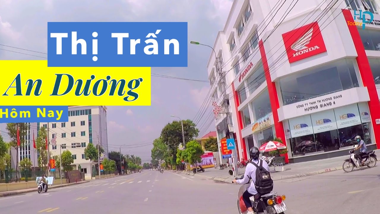 Trung Tâm Huyện An Dương ✅ Thị Trấn Rế , Đường 351 , Đường 208 | Hải Phòng Today