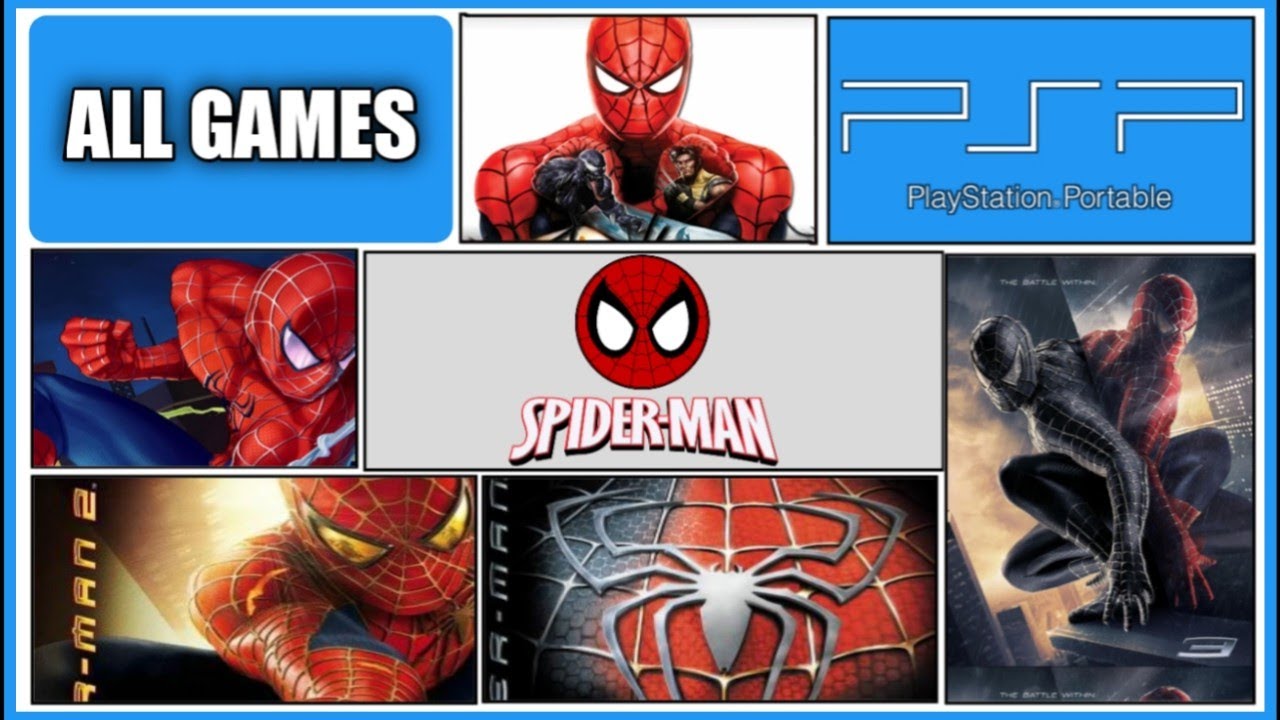 All Spider-Man Games on PSP
