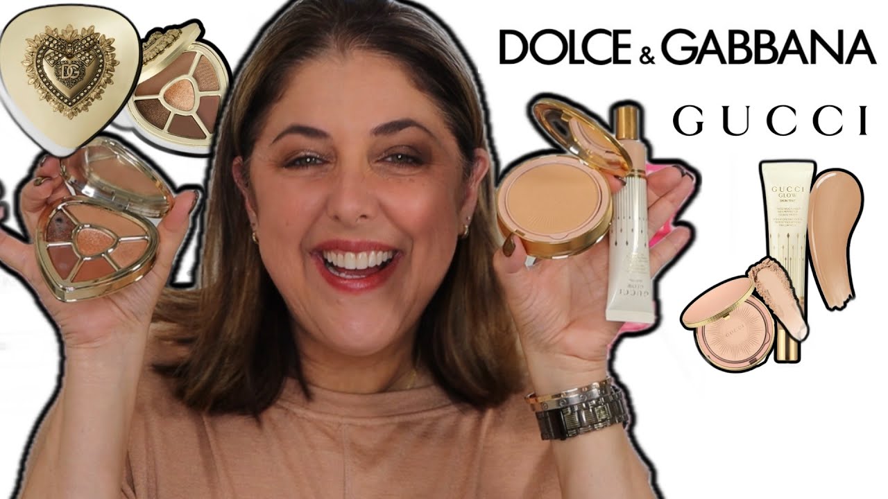 New! GUCCI Glow Skin Tinted Moisturizer & Face Powder! DOLCE&GABBANA Ever Icon!