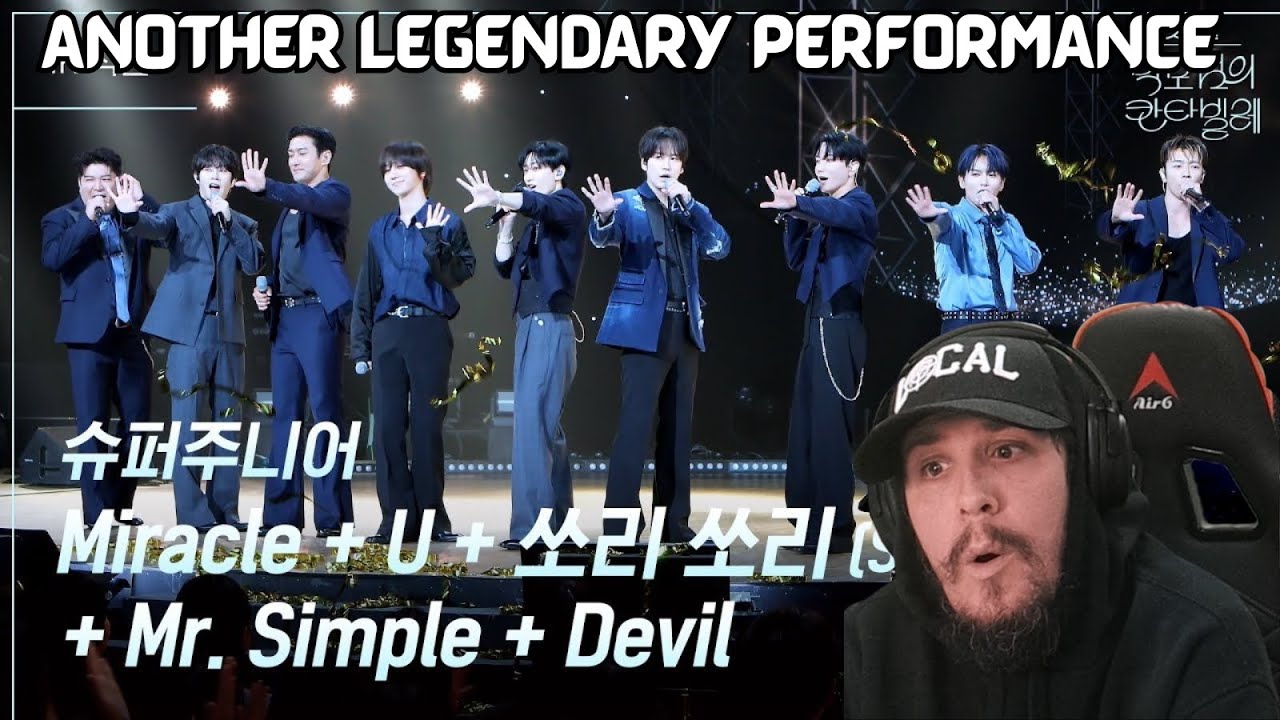 Espy Reacts To Super Junior - Miracle+U+쏘리 쏘리(SORRY, SORRY) LIVE