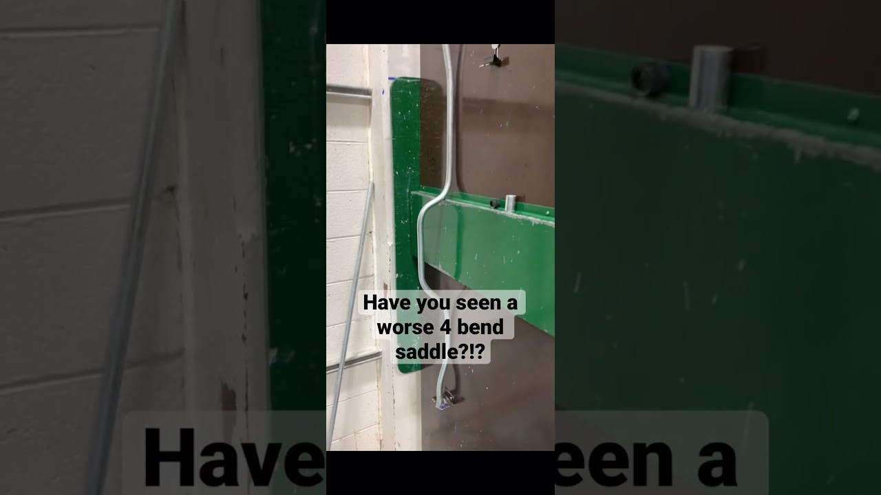 Tips from a pro: conduit bending #diy #electrician #learn #teach #work #skilledtrades #apprentice