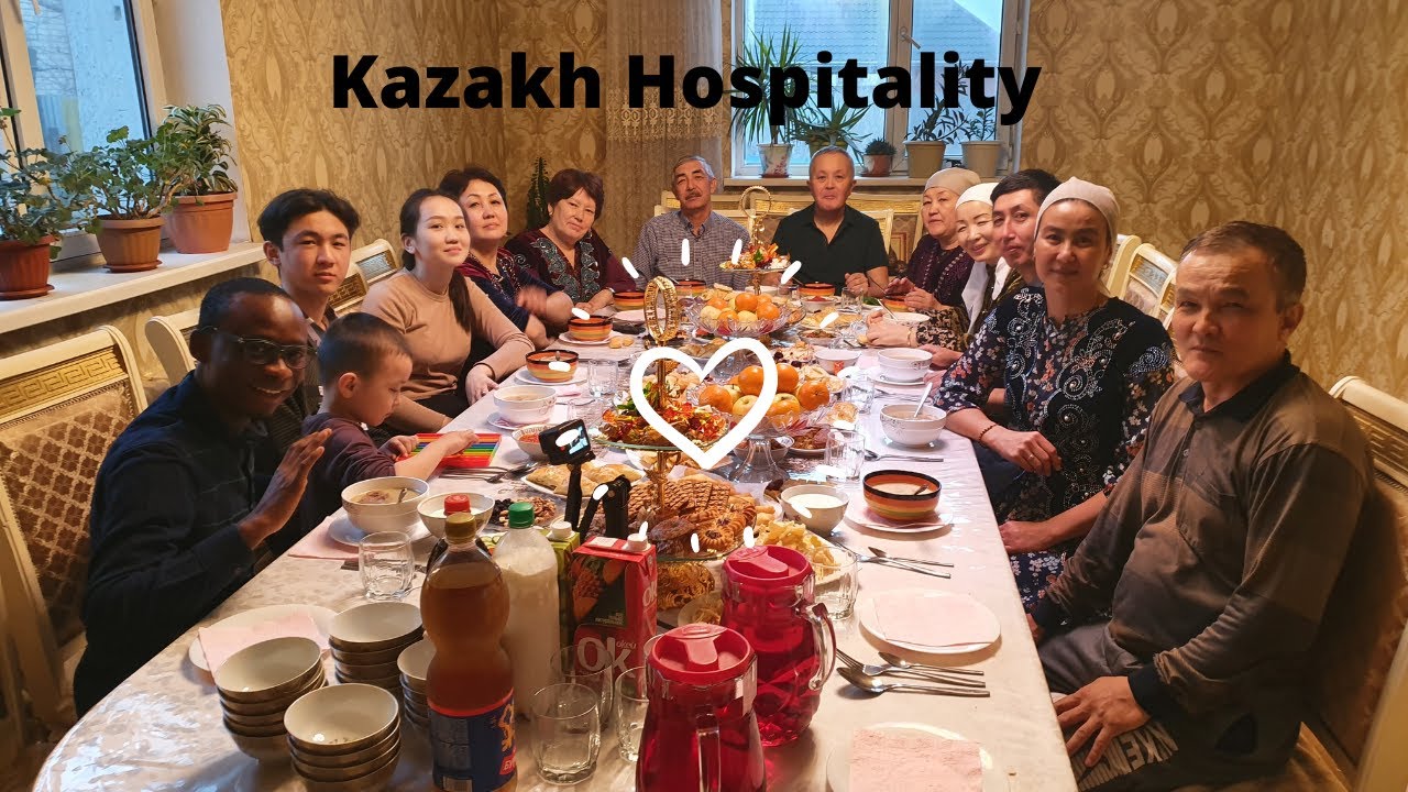 Un noir dans une famille Kazakh/L'hospitalité Kazakh