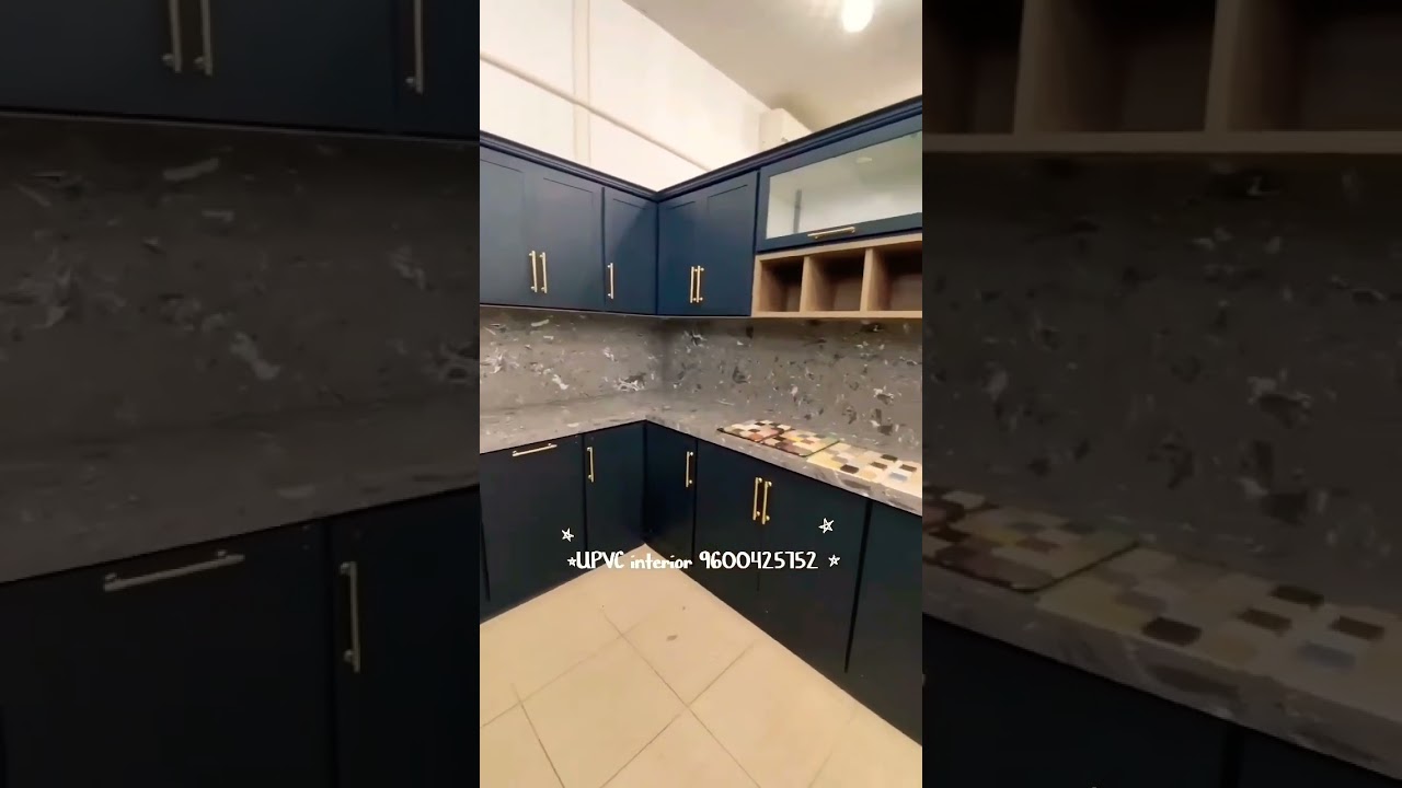 UPVC modular kitchen cupboard best quality #kitchen