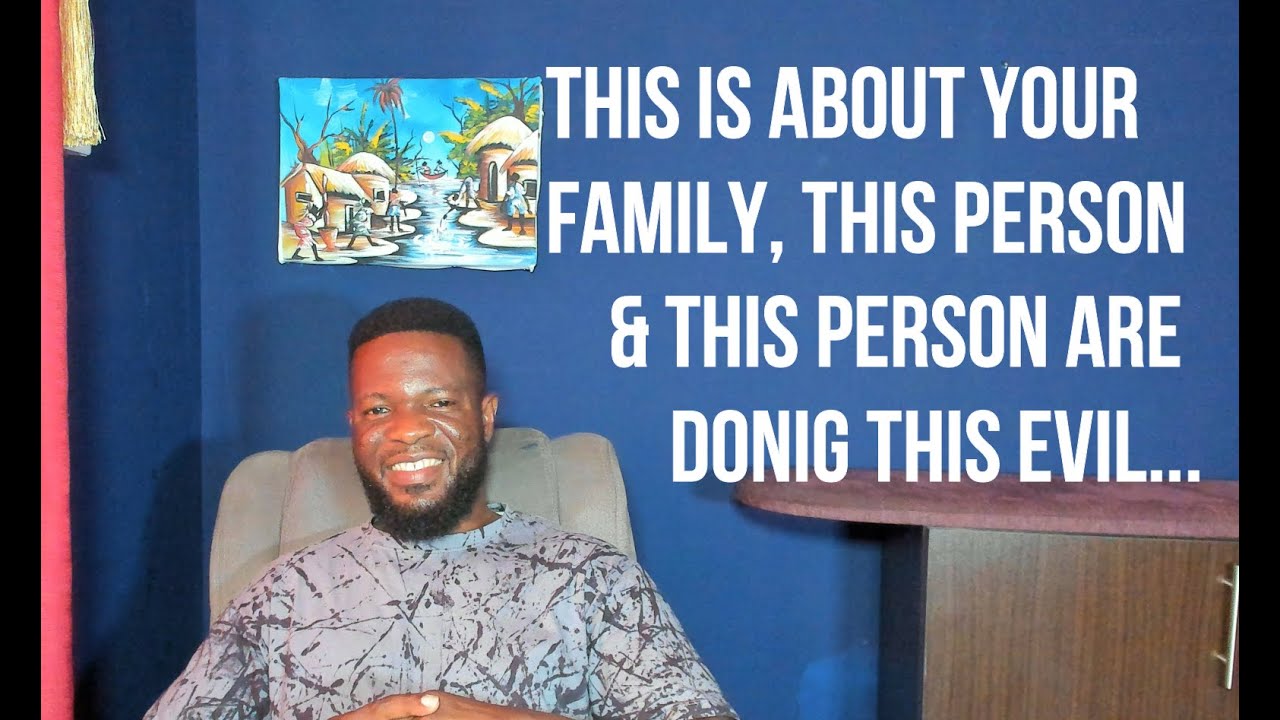 This is About Your Family This Person & This Person Are Doing This Evil...
