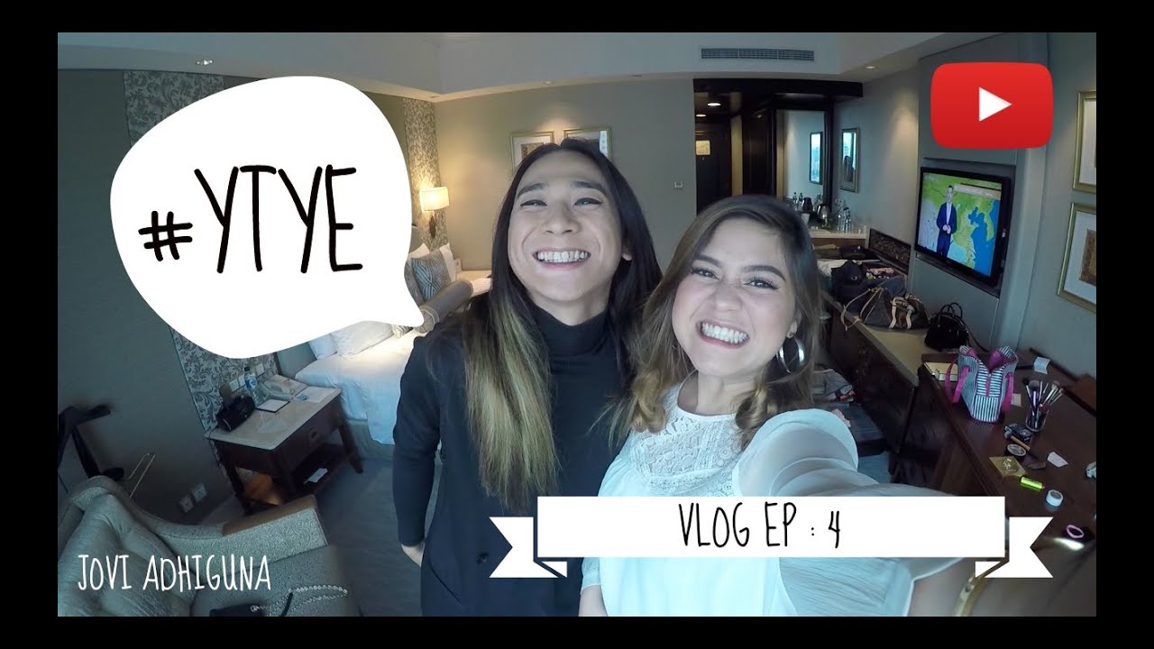 TRAVEL VLOG EP : 4 - YOUTUBE YEAR END PARTY || Jovi Hunter