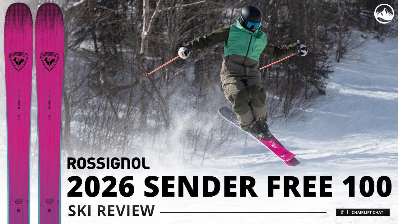 Обзор лыж Rossignol Sender Free 100 2026 года от SkiEssentials.com