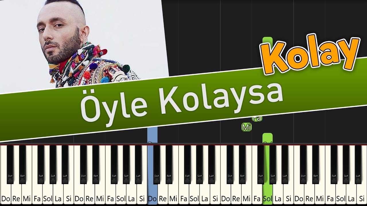 Mabel Matiz - Öyle Kolaysa - Kolay Piyano Nasıl Çalınır