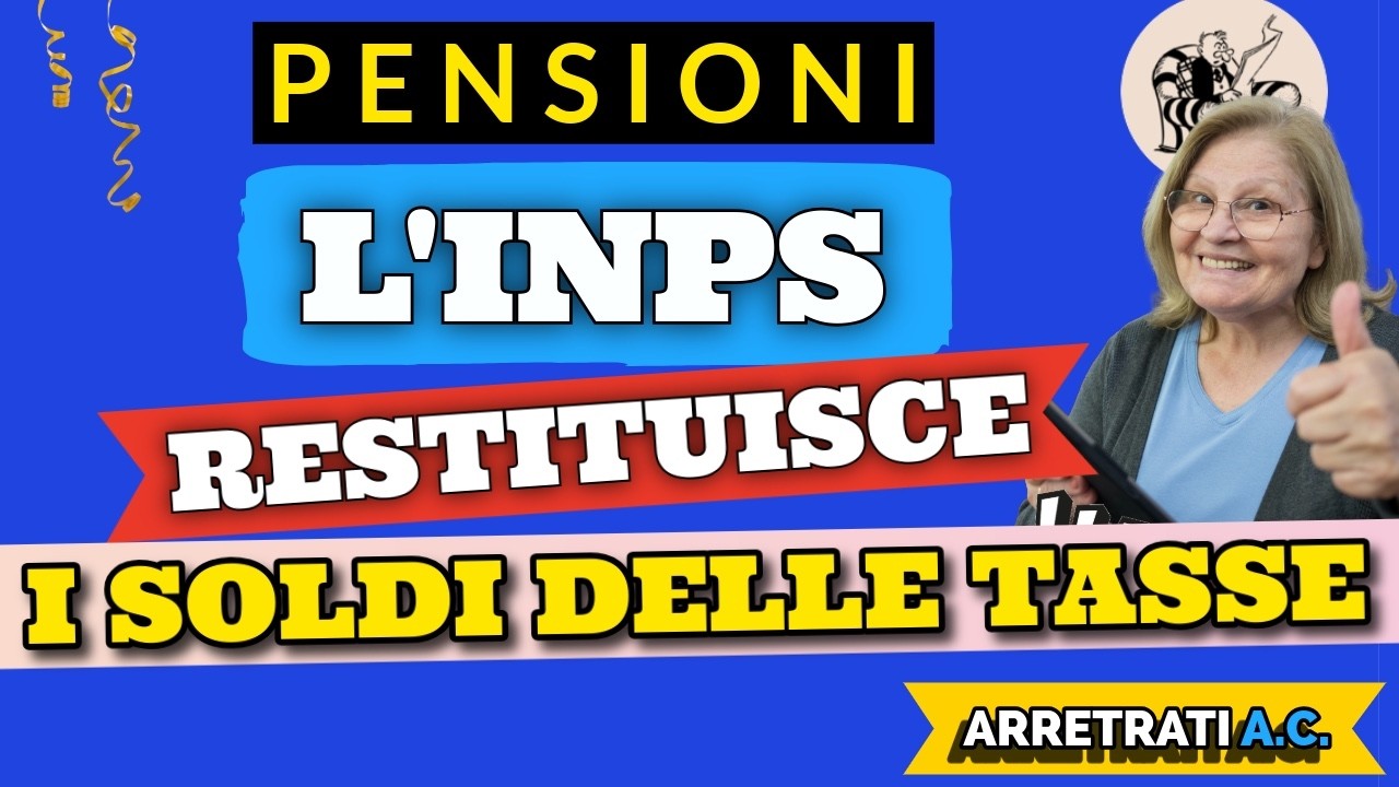 👉 PENSIONI 👉 UFFICIALE ❗ INPS RESTITUISCE SOLDI &mdash; ARRETRATI A.C. SUL CEDOLINO
