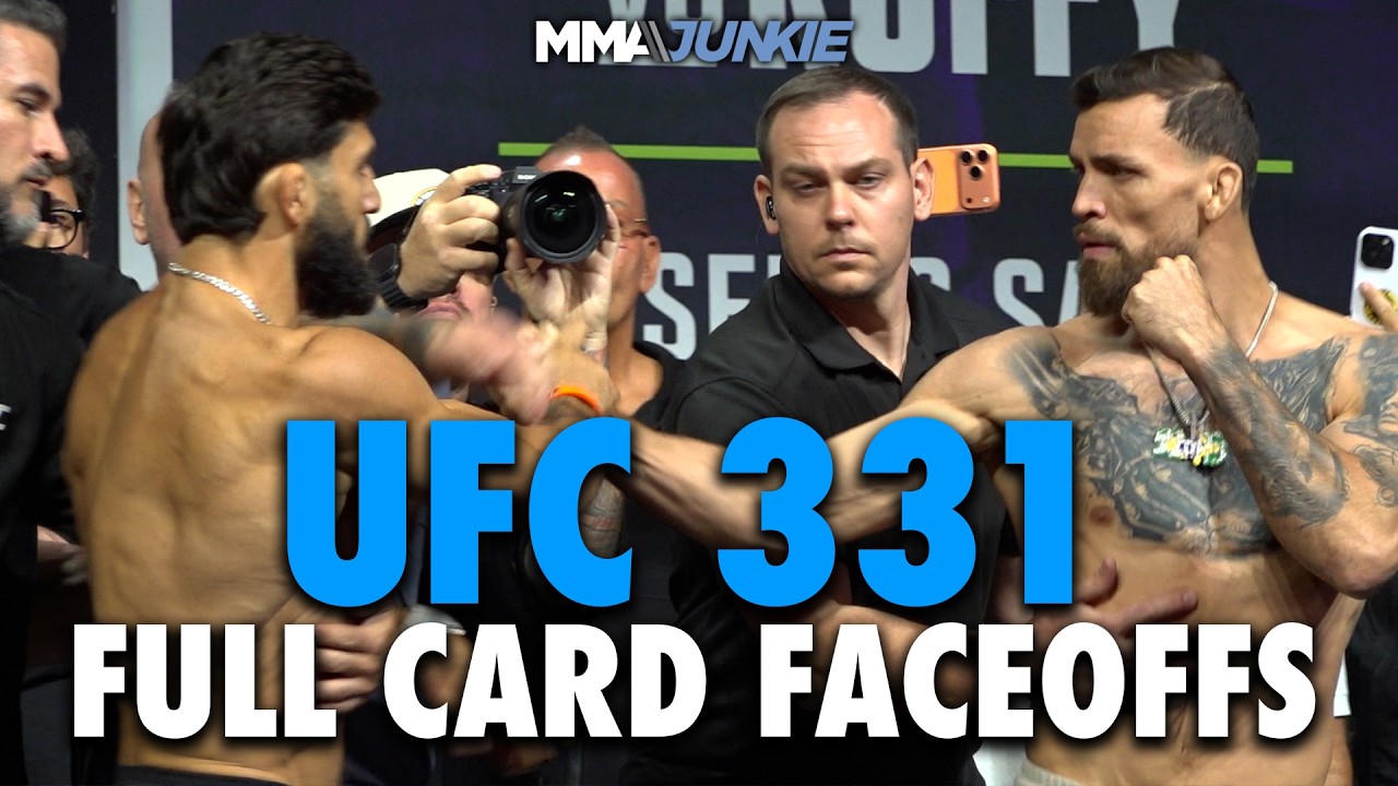 UFC 331 full card final faceoffs with title rematch, Tsarukyan, Steveson, more