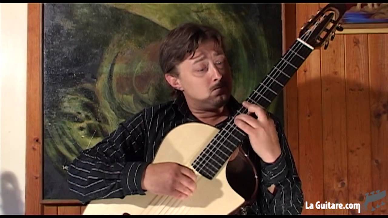 Alexei Khorev - comparatif de deux guitares Audirac composite - Francisco Tarrega - Preludio N°2