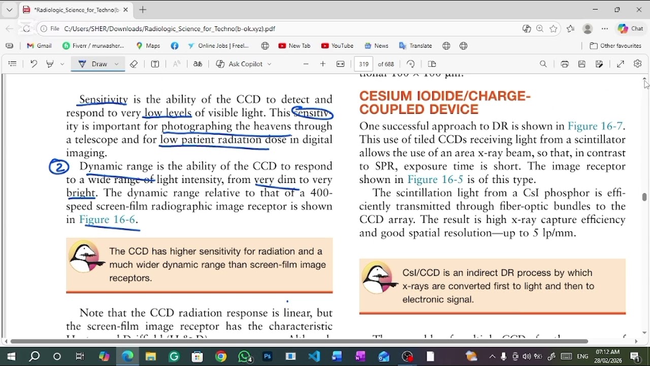 Charge Couple Device | CCD | Lec 3 | Digital Radiography | 4th Semester | Radiology