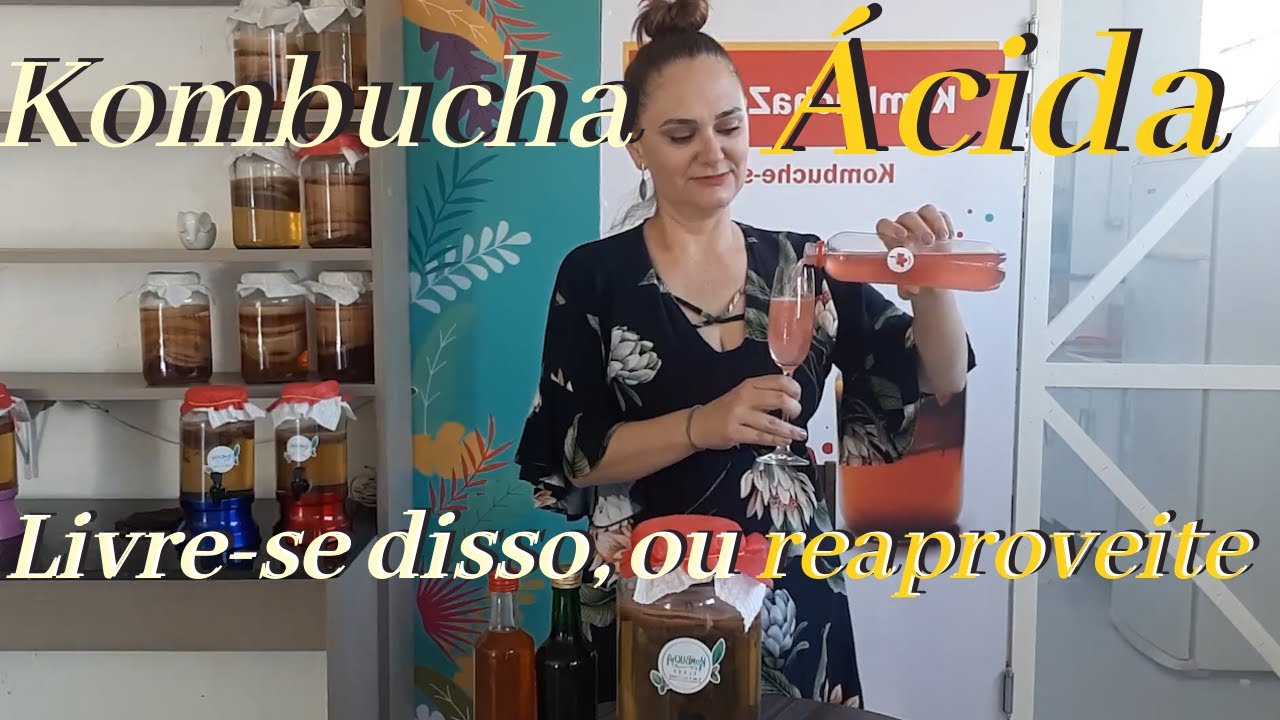 Sua kombucha está ficando com o gosto muito forte? | Kombuchazeira Ensina