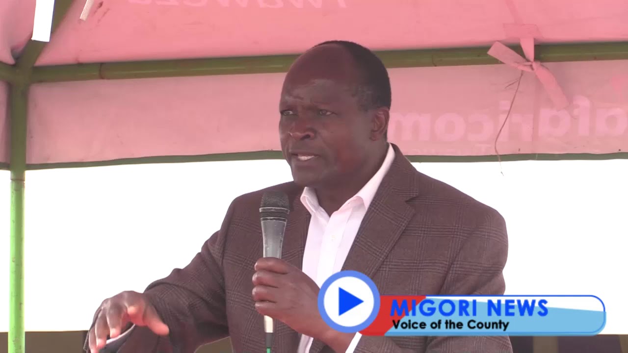Governor Obado warns those straining his relationship with Raila Odinga