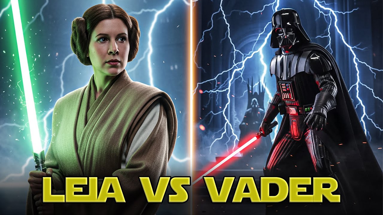 What If LEIA Was Trained as a JEDI Instead of LUKE?