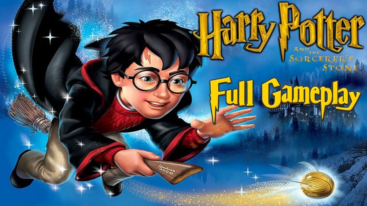 Harry Potter and the Philosopher's Stone (PS1) Full Gameplay