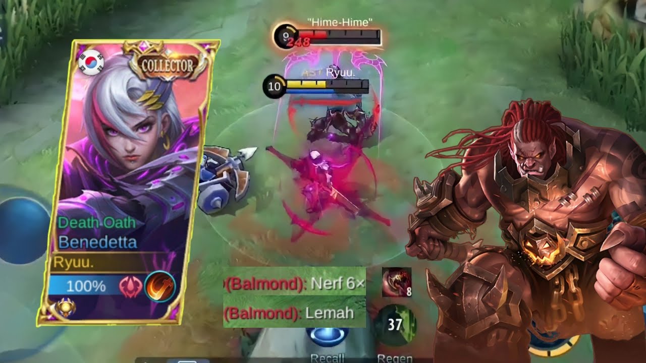 BENEDETTA GW DI REMEHIN KARENA UDAH DI NERF 6x - Benedetta Tiktok