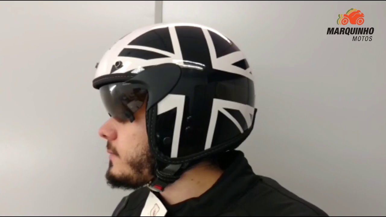 Capacete Kraft Old School Inglaterra