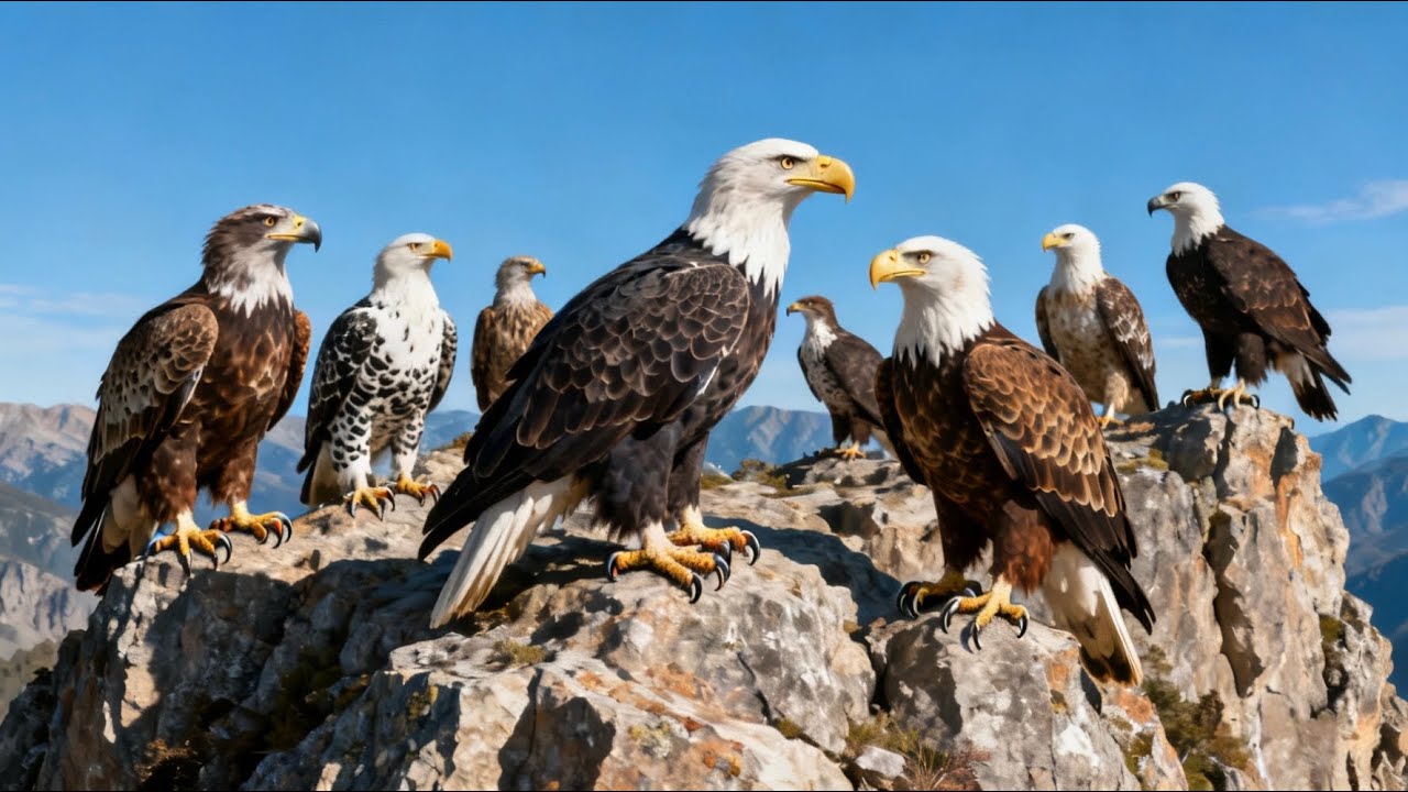 species of eagles