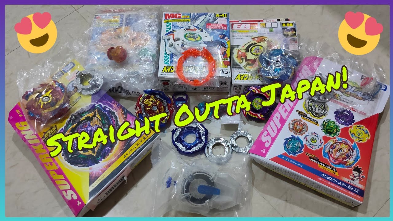 Beyblade purchase from YJA/Zenmarket (first time!)